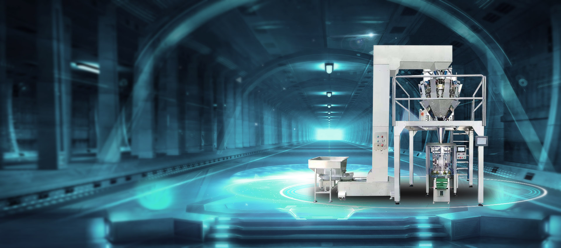 Collar type VFFS automatic packing machine
