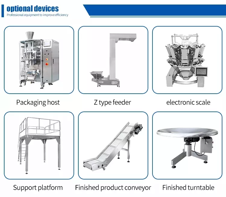 HC-420N  Hot Sales Crispy Rice Potato Chips Multi-function Packaging Machines Packing Machine Weigher Machine Check Weigher - Vertical packaging machines - 6
