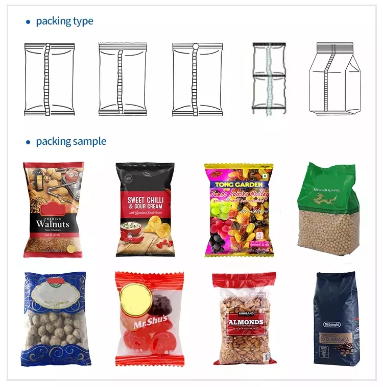 HC-420N  Hot Sales Crispy Rice Potato Chips Multi-function Packaging Machines Packing Machine Weigher Machine Check Weigher - Vertical packaging machines - 7