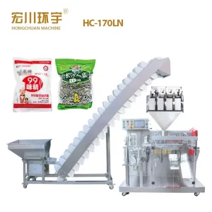 HC-170LN/210LN/260LN/350LN Hot Sales Horizontal Automatic Chicken essence Bread Crumbs Granule Packing Machine with Multi Heads Weigher
