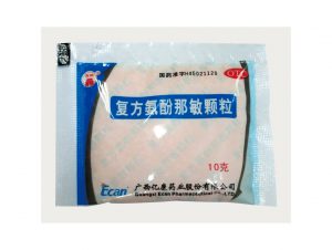 Packaging sample of pharmaceutical industry