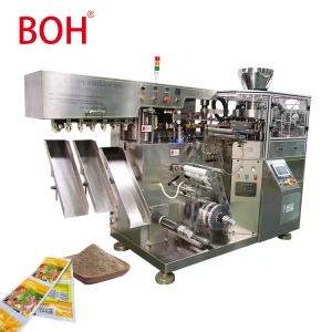 HC-1200  Top selling automatic onion desiccant kopi premix coffee powder high speed packing machine from China(1200Sachets/Min)
