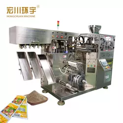 HC-1200  Top selling automatic HC-1200 onion desiccant Kopi premix Coffee powder high speed packing machine from China(1200Sachets/Min)