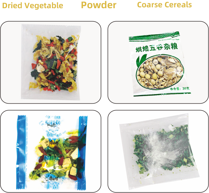 HC-600M  High Speed Dehydrated Vegetables Mixed Dried Vegetable Instant Noodles Seasoning Powder Small Pouch Packing Packaging Machine - High speed Production line - 1