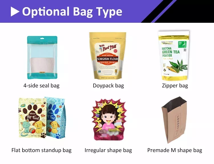Full automatic spice pepper curry chili stand up zip lock bag doypack pouch powder packing machine - Horizontal Packing Machine - 1