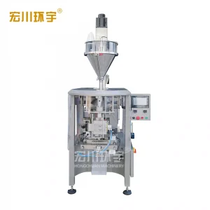 Cheap Price Multifunction Auger Feeder Milk Soy Flour Seafood Powder Gusseted Bag Packaging Machine