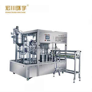 HC-6000  Spout Stand up Pouch Filling Sealing Capping Machine 