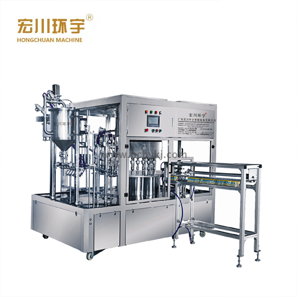 HC-6000  Spout Stand up Pouch Filling Sealing Capping Machine  - Production line pipeline series - 1