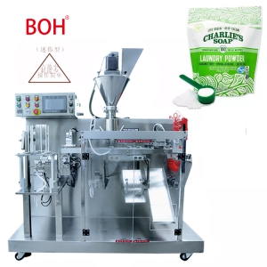 Automatic powder packing machine coffee milk premade zipper bag doypack food spices pouch multi-function packaging machine