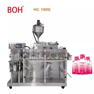 Hot sale automatic packing machine multifunction vegetable eneyme drink dual channel filliing packaging machines