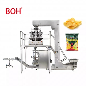 HC-420N  Hot sales crispy rice potato chips multi-function packaging machines packing machine weigher machine check weigher